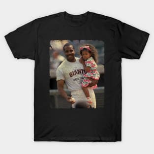 Barry Bonds in San Francisco Giants T-Shirt